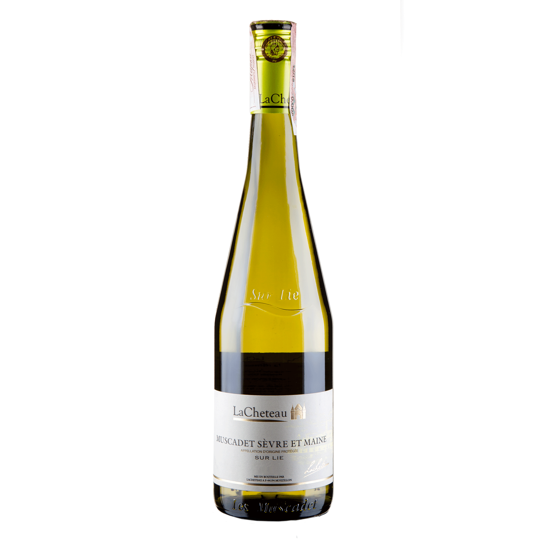 Вино Лашето Мюскаде де Севр ет Мейн Сюр Лі 12% біл сух 0,75л